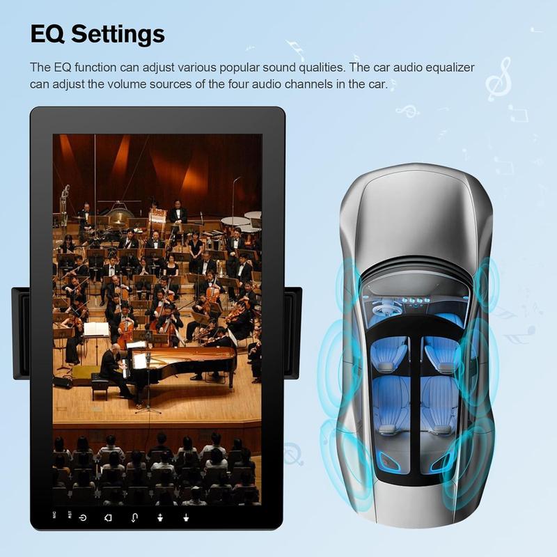 Haudio 10.1” Rotatable Android Car Stereo | Wireless CarPlay