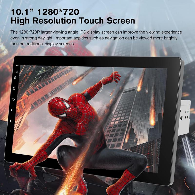 Haudio 10.1” Rotatable Android Car Stereo | Wireless CarPlay